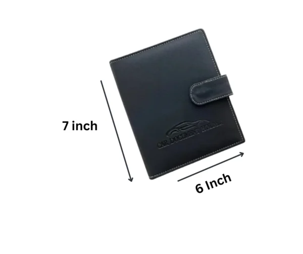 Premium Car Document Holder Bag with 2pcs Free car seat back Hook. - Image 2