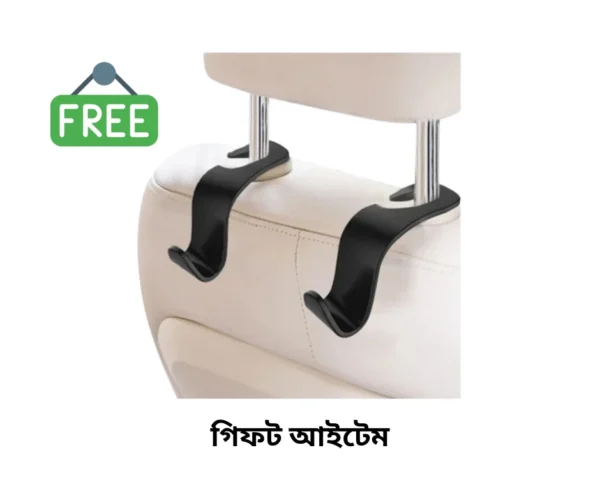 Premium Car Document Holder Bag with 2pcs Free car seat back Hook. - Image 3