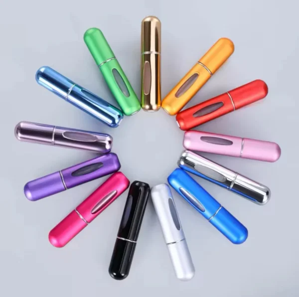 5pcs Combo Portable Mini Refillable empty Perfume Atomizer Bottle–5ML - Image 3