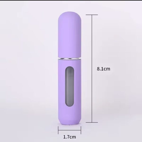 2pcsPortable Mini Refillable empty Perfume Atomizer Bottle–Travel-Friendly Cosmetic Container Multicolor Random-5ml - Image 6