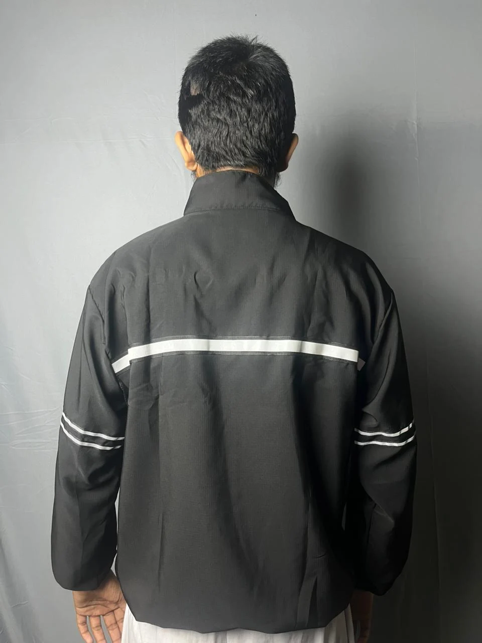 Gv Premium Windbreaker Dust coat for biker-Black-BGV04 - Image 4