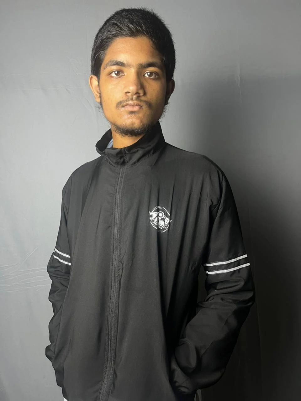Gv Premium Windbreaker Dust coat for biker-Black-BGV04 - Image 3