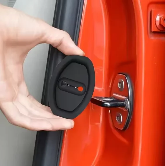Car Door Shockproof Silicone Mute Pads – 4PCS - Image 2