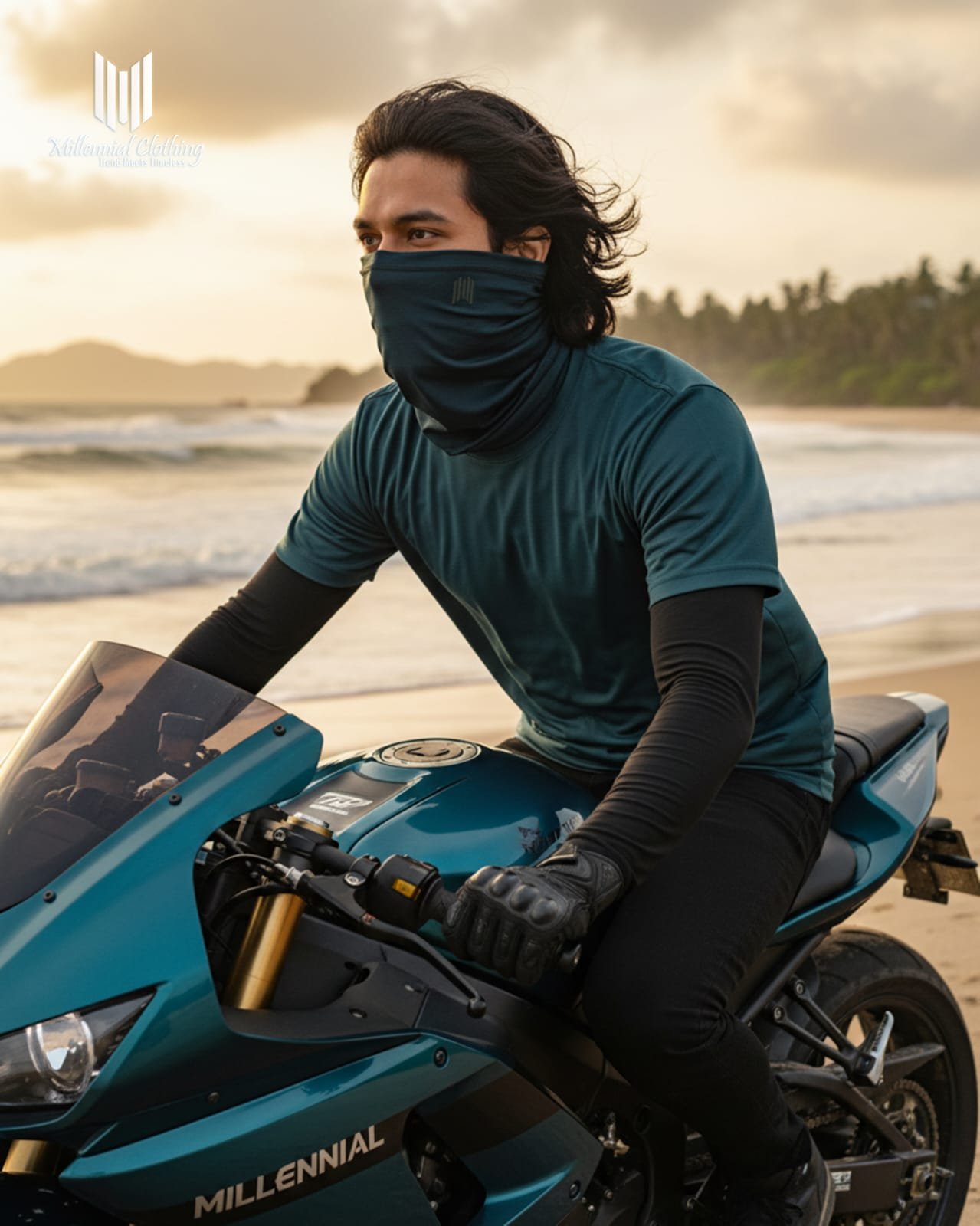 Premium Velo-Tech All-Weather Biker Bandana - Image 3