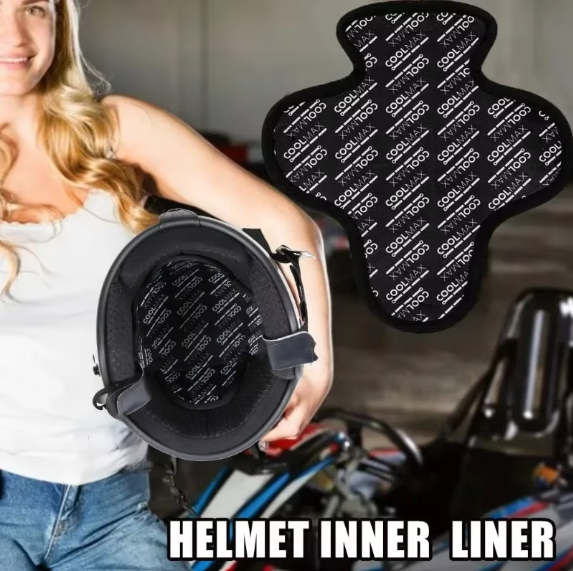 Breathable Motorcycle Helmet Liner Pad – Quick-Dry Sweat-2pcs